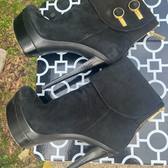 Rachel Zoe, black stiletto ankle boots Sz 7 - Picture 5 of 10